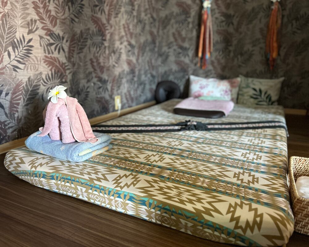 茨城県石岡市東光台のタイ古式マッサージ・サバイディー施術室1階