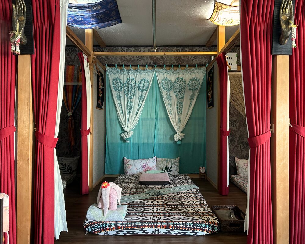 茨城県石岡市東光台のタイ古式マッサージ・サバイディー施術室1階