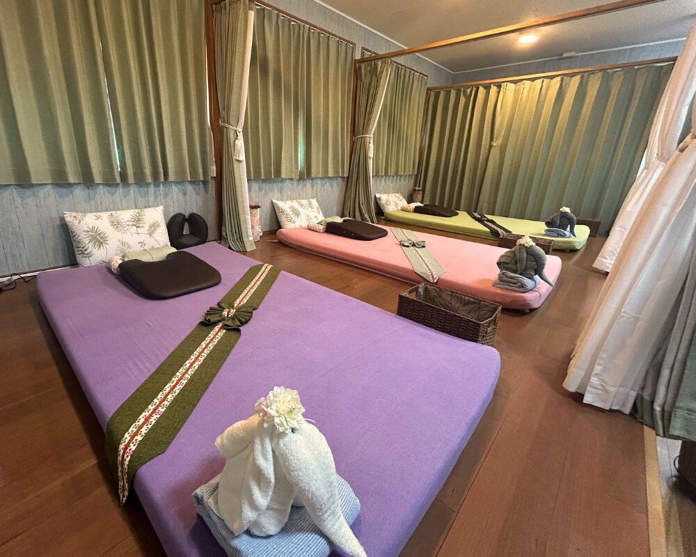 茨城県石岡市東光台のタイ古式マッサージ・サバイディーの施術室2階